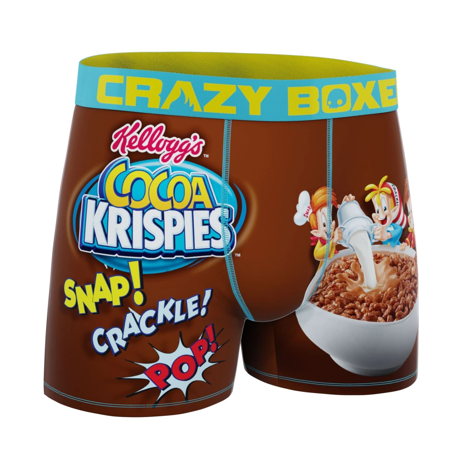 CRAZYBOXER Kellogg's Cocoa Krispies Men's Boxer Briefs 5 CRAZYBOXER Kellogg's Cocoa Krispies Men's Boxer Briefs - Image 3