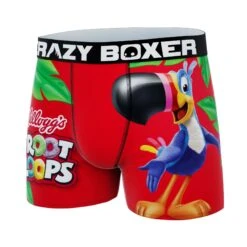 CRAZYBOXER Kellogg's Toucan Men's Boxer Briefs -Crazyboxer Sales Store CBKLG0101LOPY 4