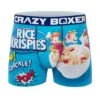CRAZYBOXER Kellogg's Rice Krispies Cereal Box Men's Boxer Briefs -Crazyboxer Sales Store CBKLG0101RICE 0