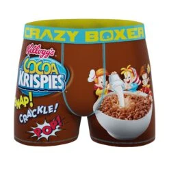 CRAZYBOXER Kelloggs Cereal Club Men's Boxer Briefs (2 Pack) -Crazyboxer Sales Store CBKLG0101X2A5 3