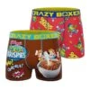 CRAZYBOXER Kelloggs Cereal Club Men's Boxer Briefs (2 Pack) -Crazyboxer Sales Store CBKLG0101X2A5 5