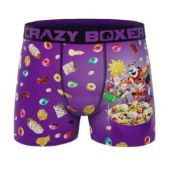 CRAZYBOXER Kellogg's Cereal Boxes Men's Boxer Briefs (2 Pack) 10 CRAZYBOXER Kellogg's Cereal Boxes Men's Boxer Briefs (2 Pack) -Crazyboxer Sales Store CBKLG0101X2C1 6
