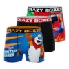 CRAZYBOXER Kellogg's Tony The Tiger & Toucan Men's Boxer Briefs (3 Pack) 2 CRAZYBOXER Kellogg's Tony The Tiger & Toucan Men's Boxer Briefs (3 Pack) -Crazyboxer Sales Store CBKLG0101X3B2 1