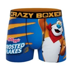 CRAZYBOXER Kellogg's Tony The Tiger & Toucan Men's Boxer Briefs (3 Pack) 14 CRAZYBOXER Kellogg's Tony The Tiger & Toucan Men's Boxer Briefs (3 Pack) -Crazyboxer Sales Store CBKLG0101X3B2 8