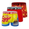 CRAZYBOXER Kellogg's Extra Cheese Men's Boxer Briefs (3 Pack) 1 CRAZYBOXER Kellogg's Extra Cheese Men's Boxer Briefs (3 Pack) -Crazyboxer Sales Store CBKLG0101X3B5 1