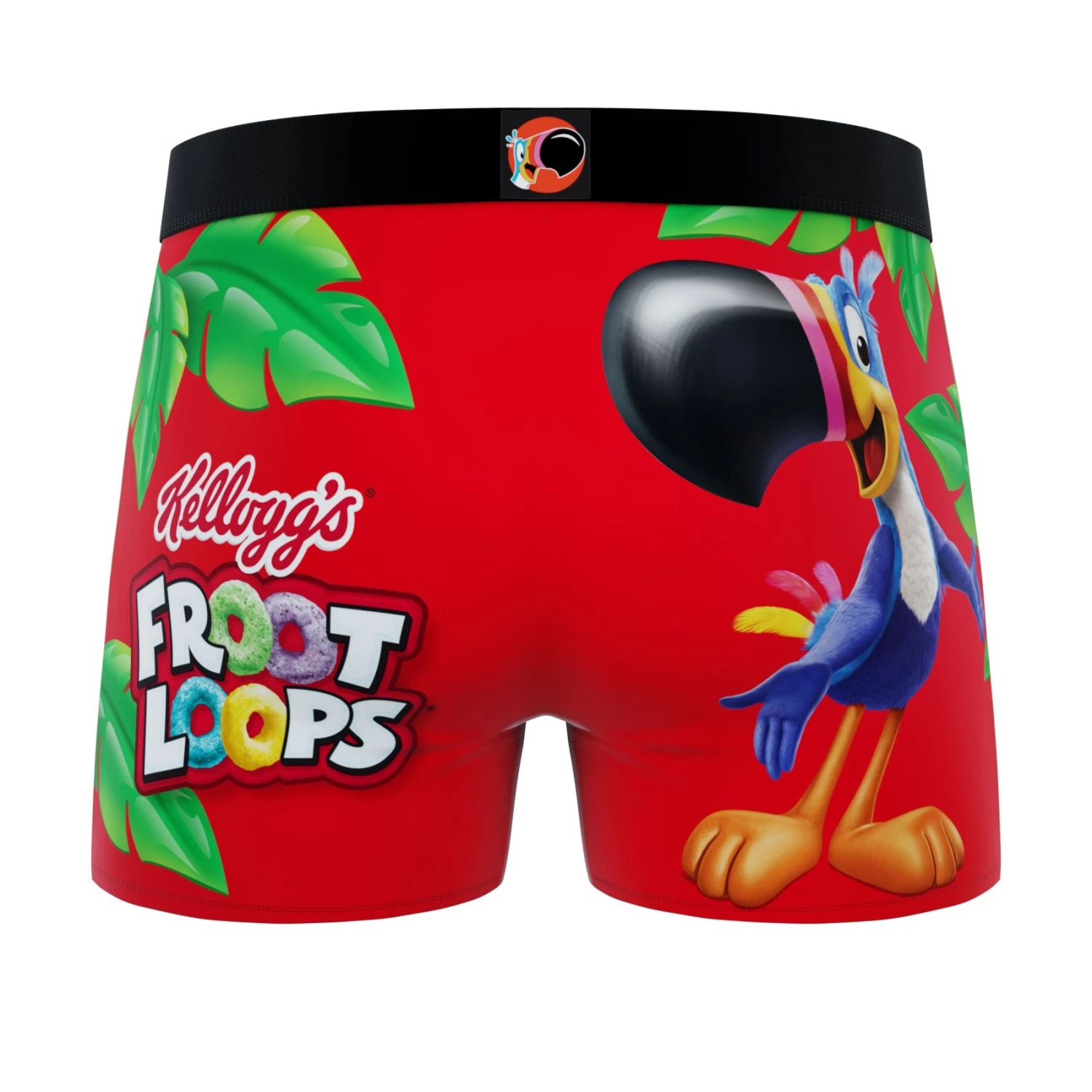 CRAZYBOXER Kellogg's Toucan Sam Men's Boxer Briefs (2 Pack) 5 CRAZYBOXER Kellogg's Toucan Sam Men's Boxer Briefs (2 Pack) - Image 3