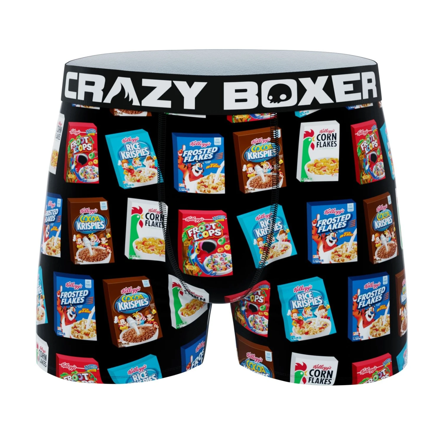 CRAZYBOXER Kellogg's Toucan Sam Men's Boxer Briefs (2 Pack) 6 CRAZYBOXER Kellogg's Toucan Sam Men's Boxer Briefs (2 Pack) - Image 4