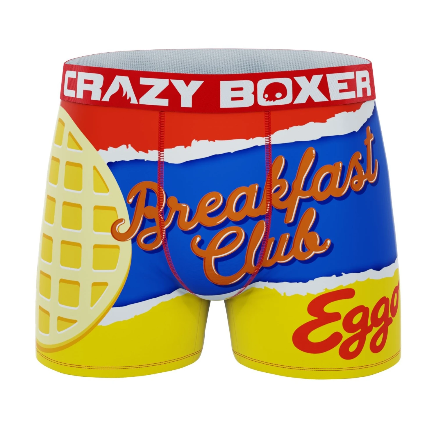 CRAZYBOXER Kellogg's Eggo Breakfast Club Men's Boxer Briefs 3 CRAZYBOXER Kellogg's Eggo Breakfast Club Men's Boxer Briefs