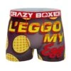 CRAZYBOXER Kellogg's L'Eggo My Eggo Men's Boxer Briefs 2 CRAZYBOXER Kellogg's L'Eggo My Eggo Men's Boxer Briefs -Crazyboxer Sales Store CBKLG0104LEG2 0
