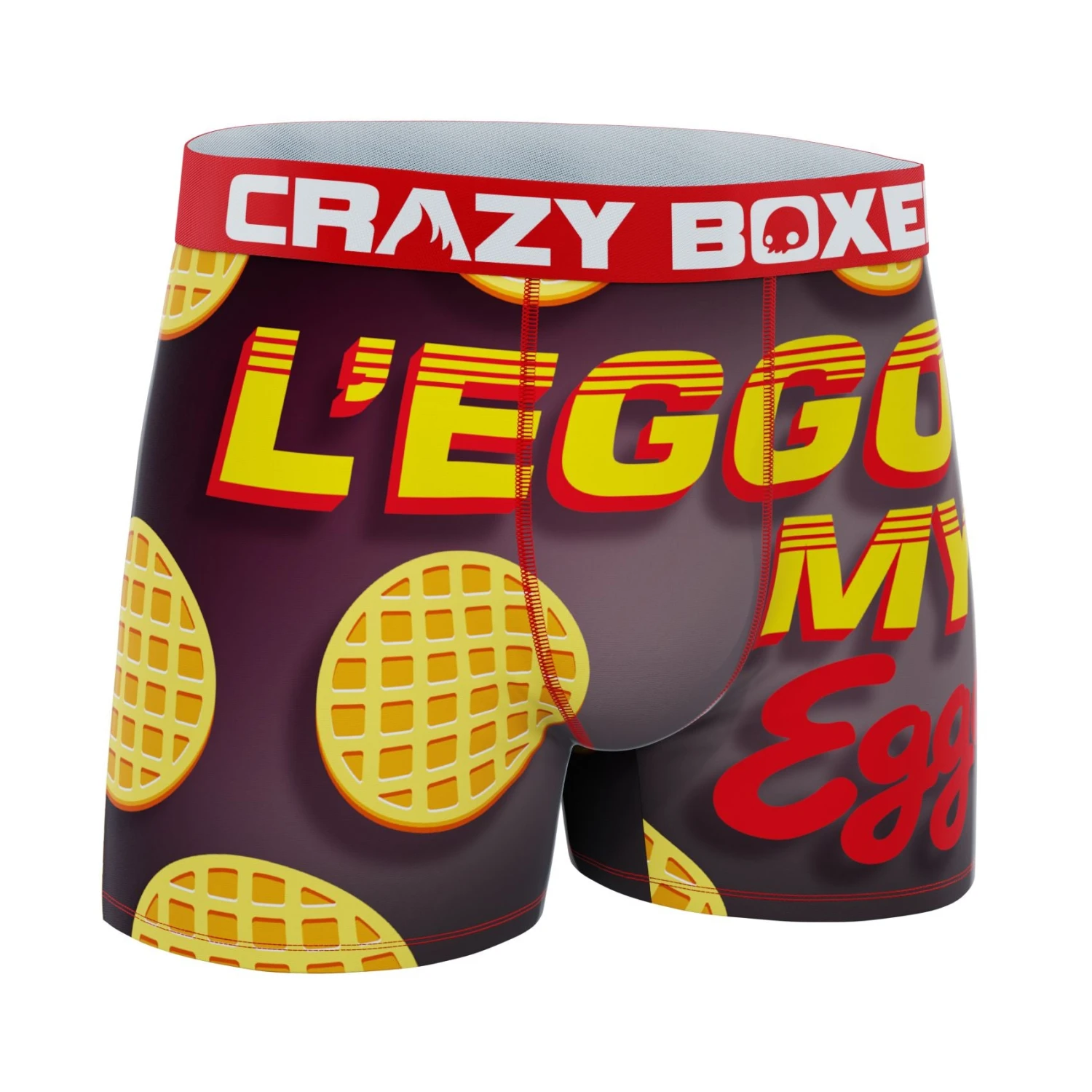 CRAZYBOXER Kellogg's L'Eggo My Eggo Men's Boxer Briefs 5 CRAZYBOXER Kellogg's L'Eggo My Eggo Men's Boxer Briefs - Image 3