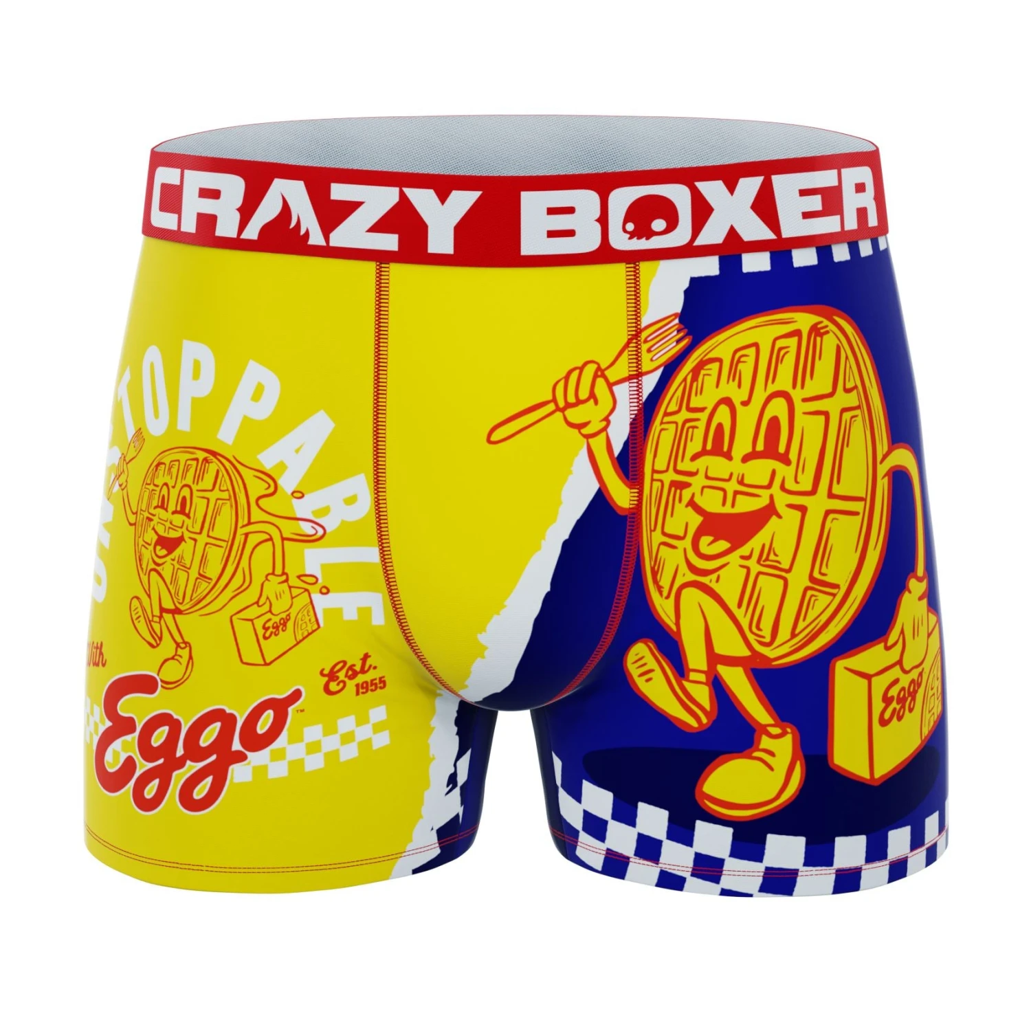 CRAZYBOXER Kellogg's Waffle Men's Boxer Briefs 3 CRAZYBOXER Kellogg's Waffle Men's Boxer Briefs