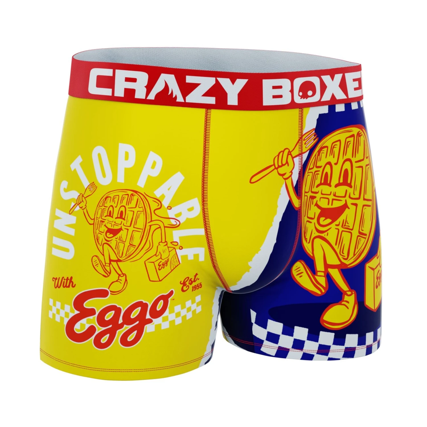 CRAZYBOXER Kellogg's Waffle Men's Boxer Briefs 5 CRAZYBOXER Kellogg's Waffle Men's Boxer Briefs - Image 3