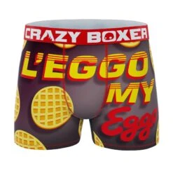 CRAZYBOXER Kellogg's Eggo Men's Boxer Briefs (3 Pack) -Crazyboxer Sales Store CBKLG0104X3A4 5