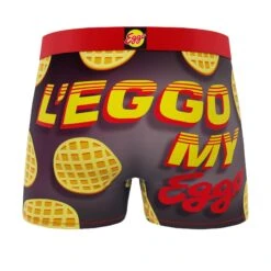CRAZYBOXER Kellogg's Eggo Men's Boxer Briefs (3 Pack) -Crazyboxer Sales Store CBKLG0104X3A4 6