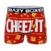 CRAZYBOXER Cheez-It Logo Men's Boxer Briefs -Crazyboxer Sales Store CBKLG0106CHZZ 0