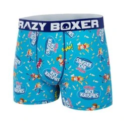 CRAZYBOXER Kellogg's Rice Men's Boxer Briefs 9 CRAZYBOXER Kellogg's Rice Men's Boxer Briefs -Crazyboxer Sales Store CBKLG0106RICE 4