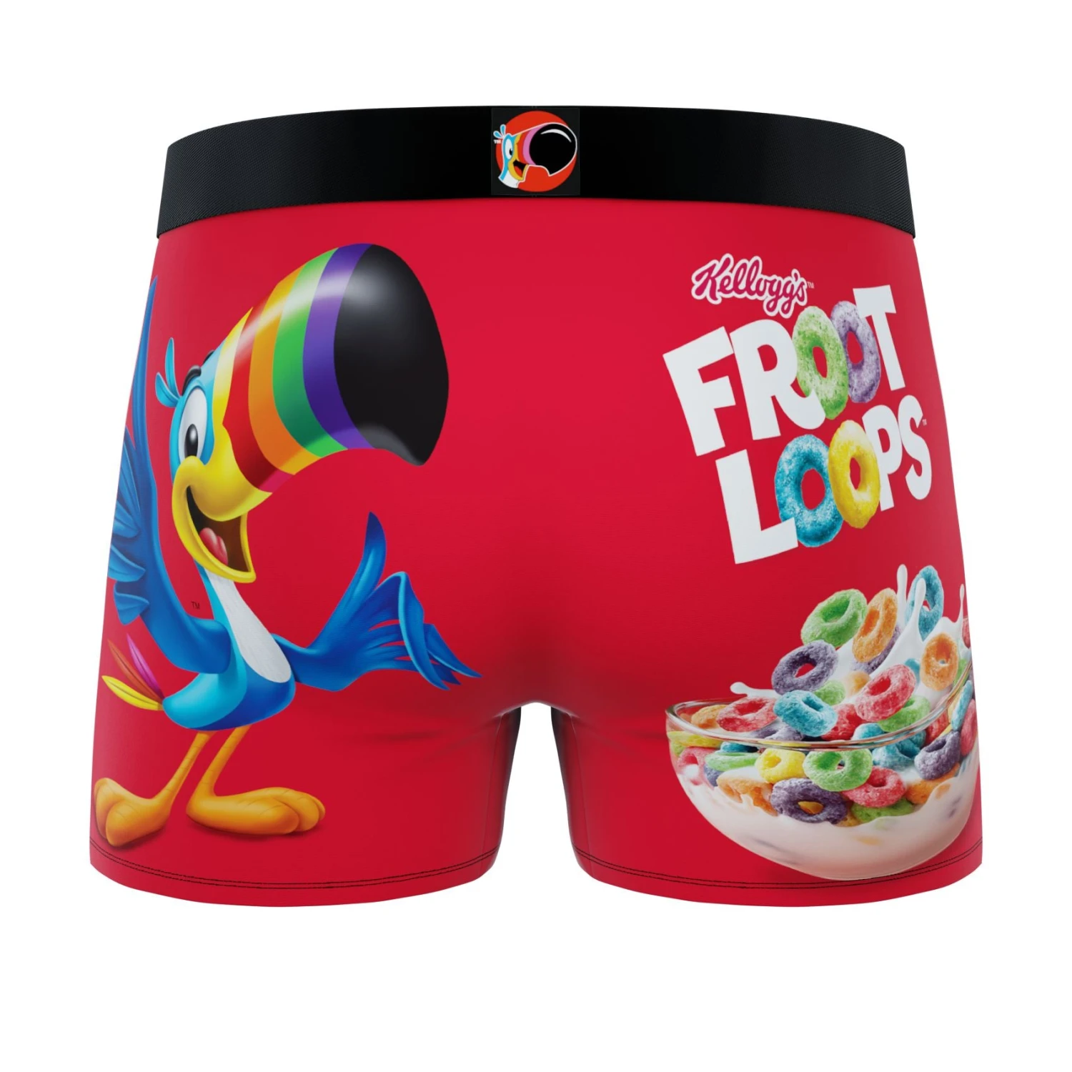 CRAZYBOXER Kelloggs Toucan Sam Men's Boxer Briefs (2 Pack) 7 CRAZYBOXER Kelloggs Toucan Sam Men's Boxer Briefs (2 Pack) - Image 5