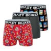 CRAZYBOXER Kellogg's Cas Men's Boxer Briefs (3 Pack) -Crazyboxer Sales Store CBKLG0106X3A1 1