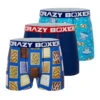 CRAZYBOXER Kellogg's Pop Men's Boxer Briefs (3 Pack) 2 CRAZYBOXER Kellogg's Pop Men's Boxer Briefs (3 Pack) -Crazyboxer Sales Store CBKLG0106X3A2 1