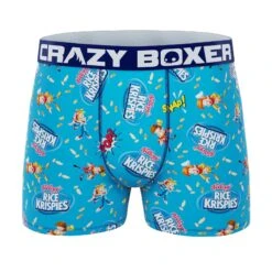 CRAZYBOXER Kellogg's Men's Boxer Briefs (5 Pack) -Crazyboxer Sales Store CBKLG0106X5A1 12