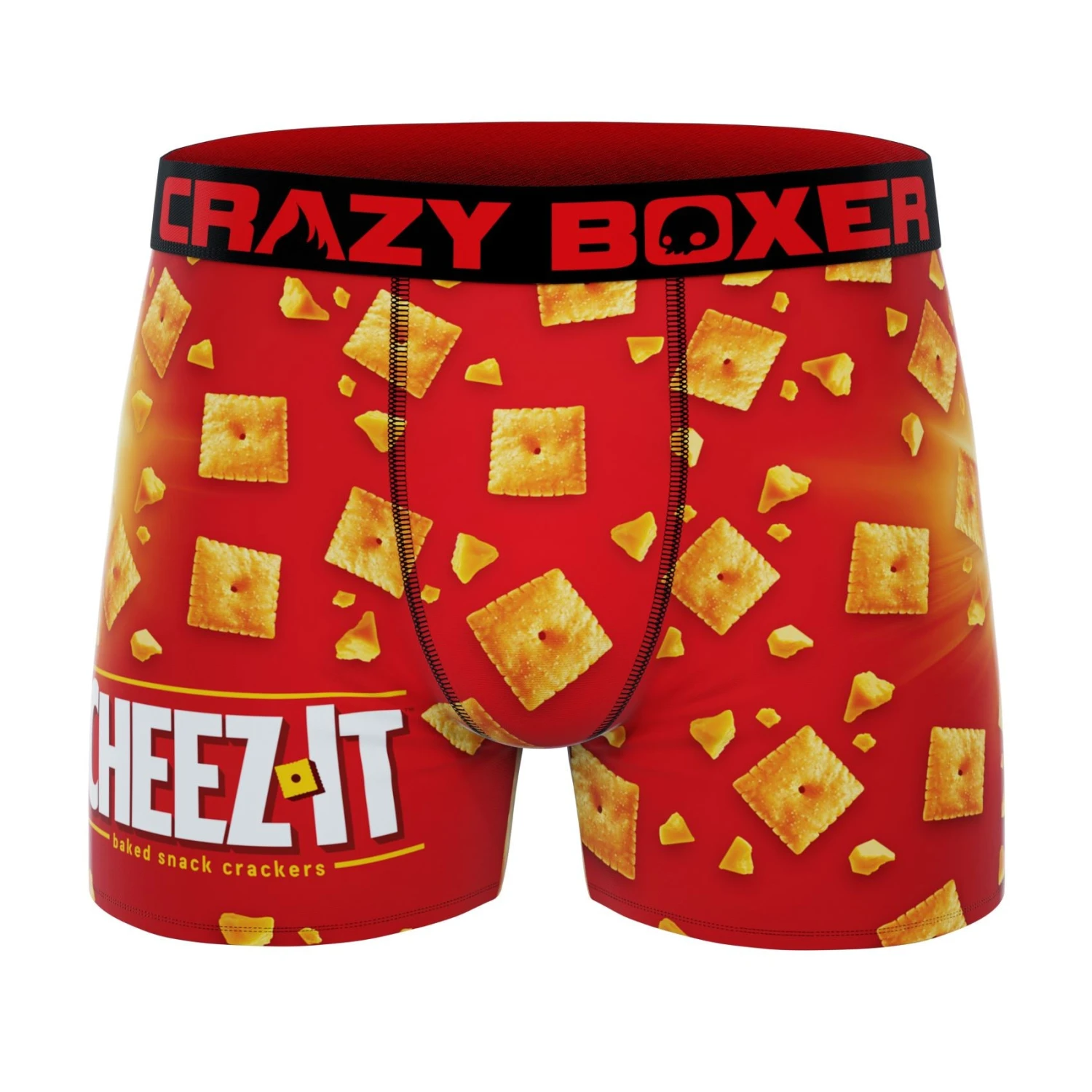 CRAZYBOXER Cheez-It Logo Men's Boxer Briefs (3 Pack) 4 CRAZYBOXER Cheez-It Logo Men's Boxer Briefs (3 Pack) - Image 2