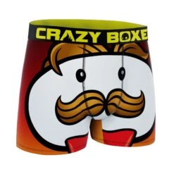 CRAZYBOXER Men's Pringles Guy Men's Boxer Briefs -Crazyboxer Sales Store CBKLG01BIGP 3