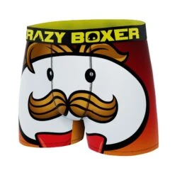 CRAZYBOXER Men's Pringles Guy Men's Boxer Briefs -Crazyboxer Sales Store CBKLG01BIGP 4