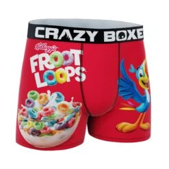 CRAZYBOXER Kellogg's Toucan Sam Men's Boxer Briefs (Creative Packaging) -Crazyboxer Sales Store CBKLG01FRO2N3 3
