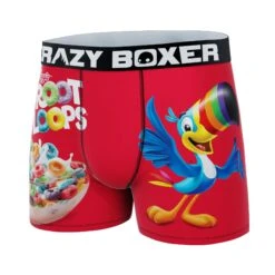 CRAZYBOXER Kellogg's Toucan Sam Men's Boxer Briefs (Creative Packaging) -Crazyboxer Sales Store CBKLG01FRO2N3 4