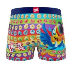 CRAZYBOXER Kellogg's Colorful Toucan Sam & Cereals Men's Boxer Briefs 7 CRAZYBOXER Kellogg's Colorful Toucan Sam & Cereals Men's Boxer Briefs -Crazyboxer Sales Store CBKLG01LIN2 1