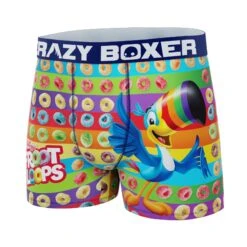 CRAZYBOXER Kellogg's Colorful Toucan Sam & Cereals Men's Boxer Briefs 9 CRAZYBOXER Kellogg's Colorful Toucan Sam & Cereals Men's Boxer Briefs -Crazyboxer Sales Store CBKLG01LIN2 4