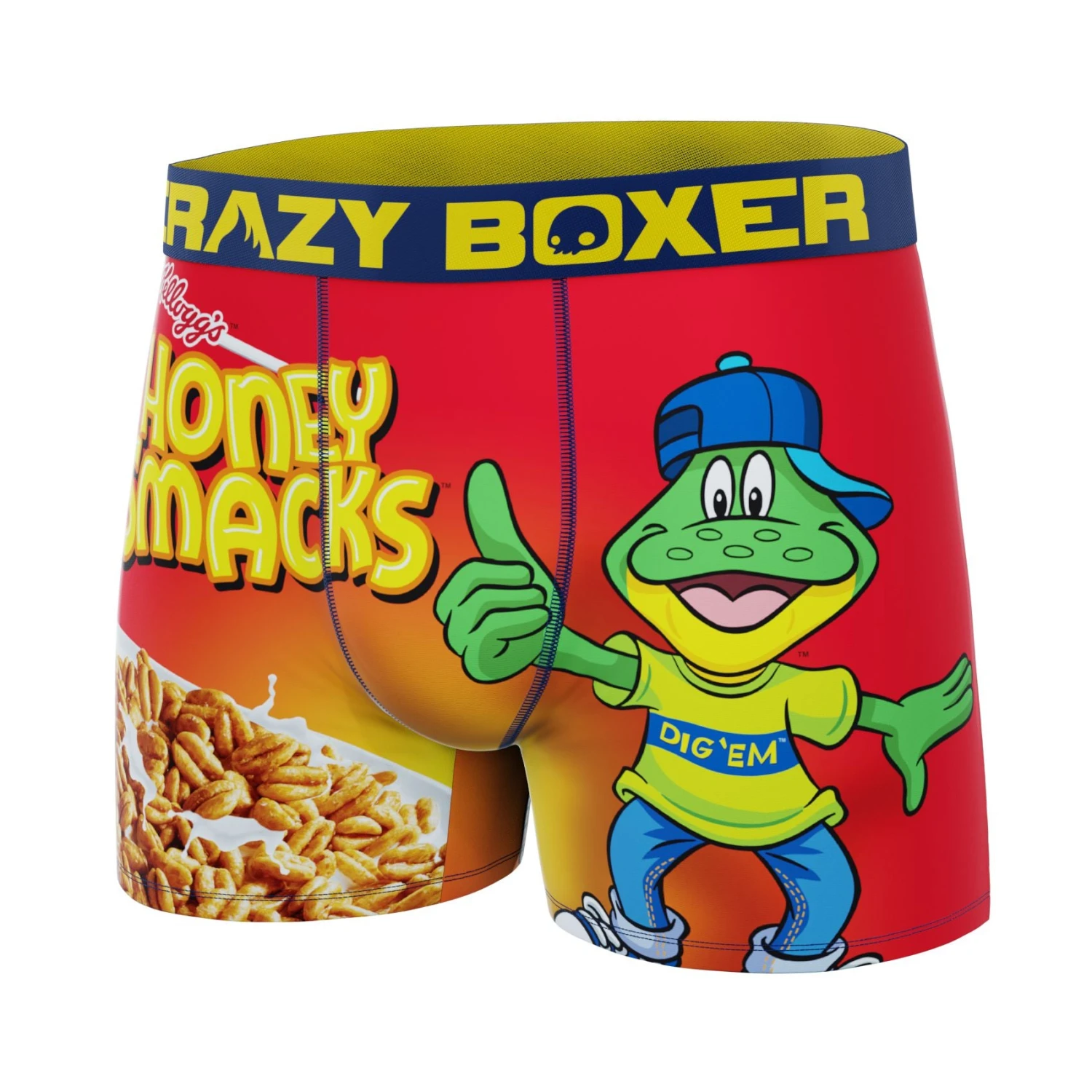 CRAZYBOXER Kellogg's Honey Smack Cereal Box Men's Boxer Briefs (Creative Packaging) 7 CRAZYBOXER Kellogg's Honey Smack Cereal Box Men's Boxer Briefs (Creative Packaging) - Image 5