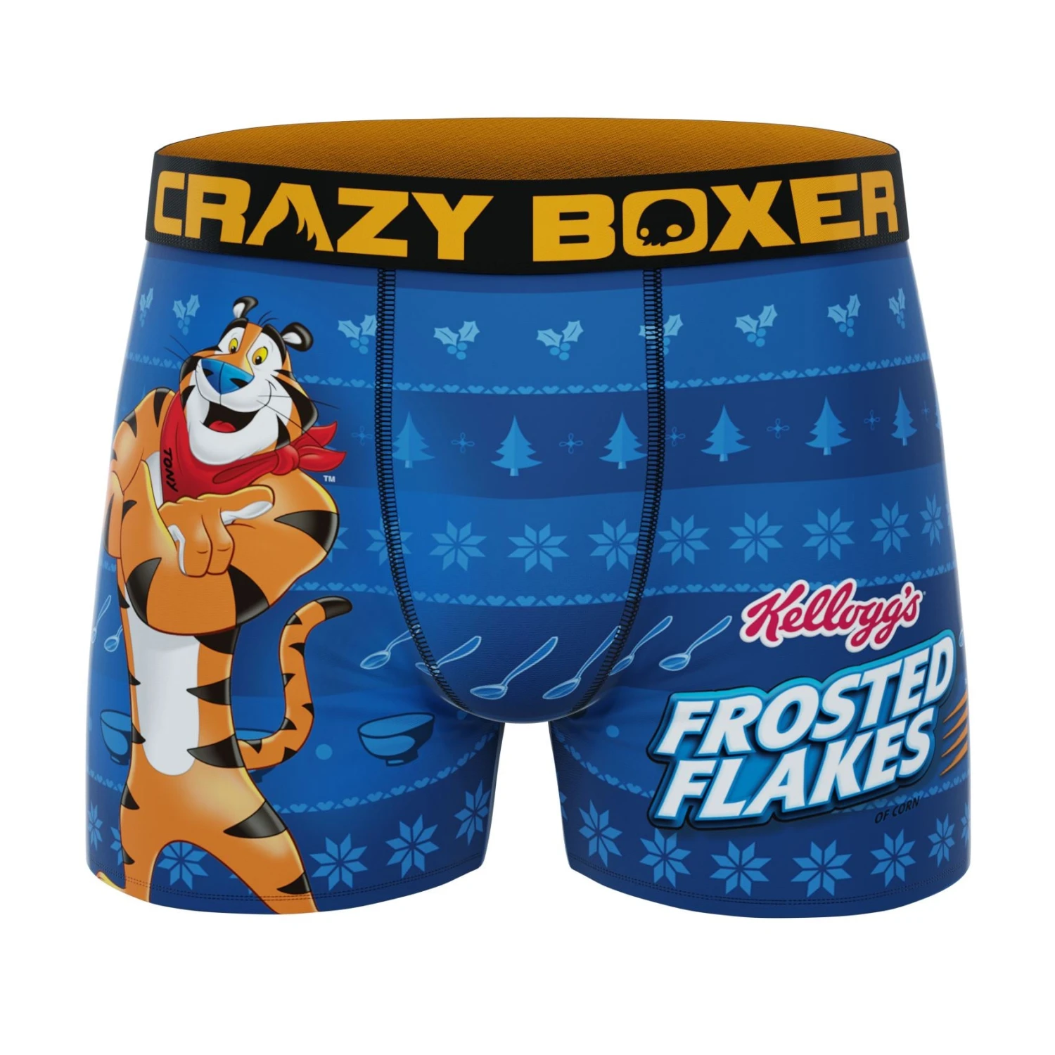 CRAZYBOXER Kellogg's Frosted Flakes And Froot Loops Men's Boxer Briefs (2 Pack) 4 CRAZYBOXER Kellogg's Frosted Flakes And Froot Loops Men's Boxer Briefs (2 Pack) - Image 2
