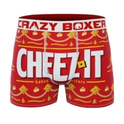 CRAZYBOXER Kellogg's Frosted Flakes And Froot Loops Men's Boxer Briefs (5 Pack) -Crazyboxer Sales Store CBKLG01X5A1 12