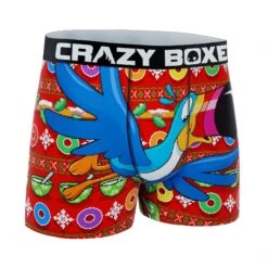 CRAZYBOXER Kellogg's Froot Loops Men's Boxer Briefs 8 CRAZYBOXER Kellogg's Froot Loops Men's Boxer Briefs -Crazyboxer Sales Store CBKLG01XFR2 3