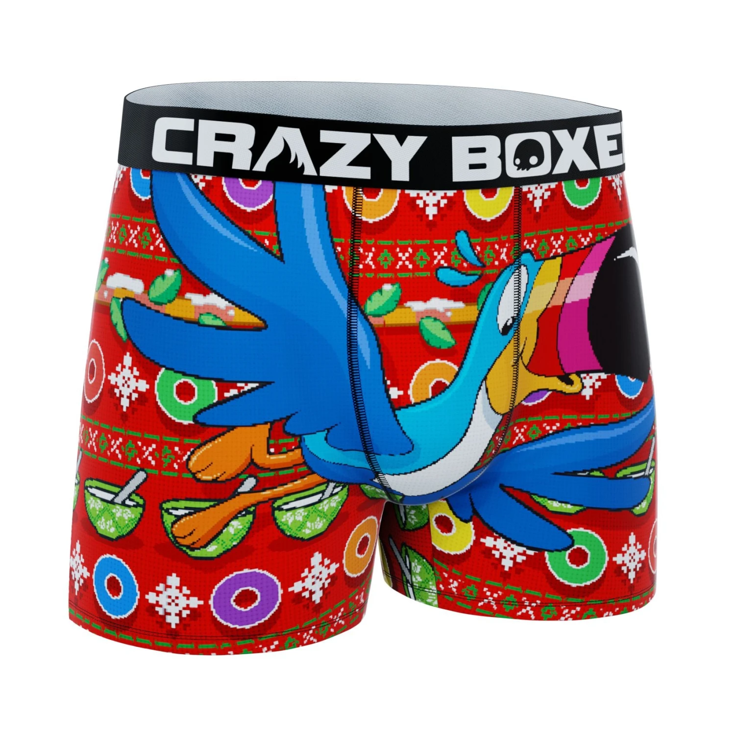 CRAZYBOXER Kellogg's Froot Loops Men's Boxer Briefs 5 CRAZYBOXER Kellogg's Froot Loops Men's Boxer Briefs - Image 3