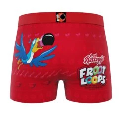 CRAZYBOXER Kellogg's Froot Loop Cereal Box Men's Boxer Briefs (Creative Packaging) -Crazyboxer Sales Store CBKLG01XFRON 2