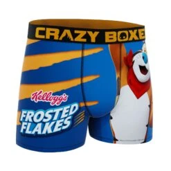 CRAZYBOXER Kellogg's Tony The Tiger Boy's Boxer Briefs 8 CRAZYBOXER Kellogg's Tony The Tiger Boy's Boxer Briefs -Crazyboxer Sales Store CBKLG0306TON2 3