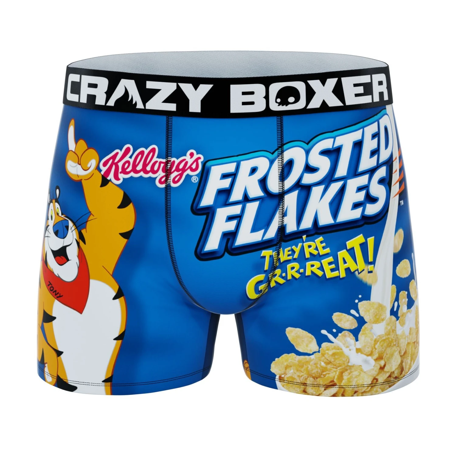 CRAZYBOXER Kelloggs Frosted Flakes Kid's Boxer Briefs 3 CRAZYBOXER Kelloggs Frosted Flakes Kid's Boxer Briefs