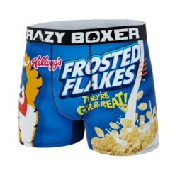 CRAZYBOXER Kelloggs Frosted Flakes Kid's Boxer Briefs 9 CRAZYBOXER Kelloggs Frosted Flakes Kid's Boxer Briefs -Crazyboxer Sales Store CBKLG03TONY 3