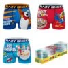 CRAZYBOXER Kellogg's Cereals Boy's Boxer Briefs 3 Pack (Creative Packaging) -Crazyboxer Sales Store CBKLG03X3ANN 0
