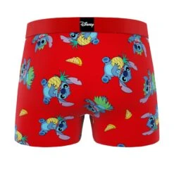 CRAZYBOXER Disney Lilo & Sitch Hawaii Men's Boxer Briefs (Creative Packaging) -Crazyboxer Sales Store CBLIL0101PIZZN 2