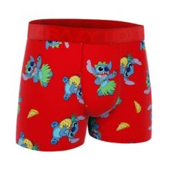 CRAZYBOXER Disney Lilo & Sitch Hawaii Men's Boxer Briefs (Creative Packaging) -Crazyboxer Sales Store CBLIL0101PIZZN 3