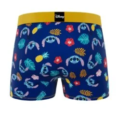 CRAZYBOXER Disney Tropical Stitch Men's Boxer Briefs (2 Pack) -Crazyboxer Sales Store CBLIL0101X2A1 4