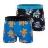 CRAZYBOXER Disney Lilo&Stitch Xmas Men's Boxer Briefs (2 Pack) -Crazyboxer Sales Store CBLIL0102X2A1 1