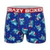 CRAZYBOXER Disney Lilo And Stitch Xmas Stitch Men's Boxer Briefs -Crazyboxer Sales Store CBLIL0106STIT 0