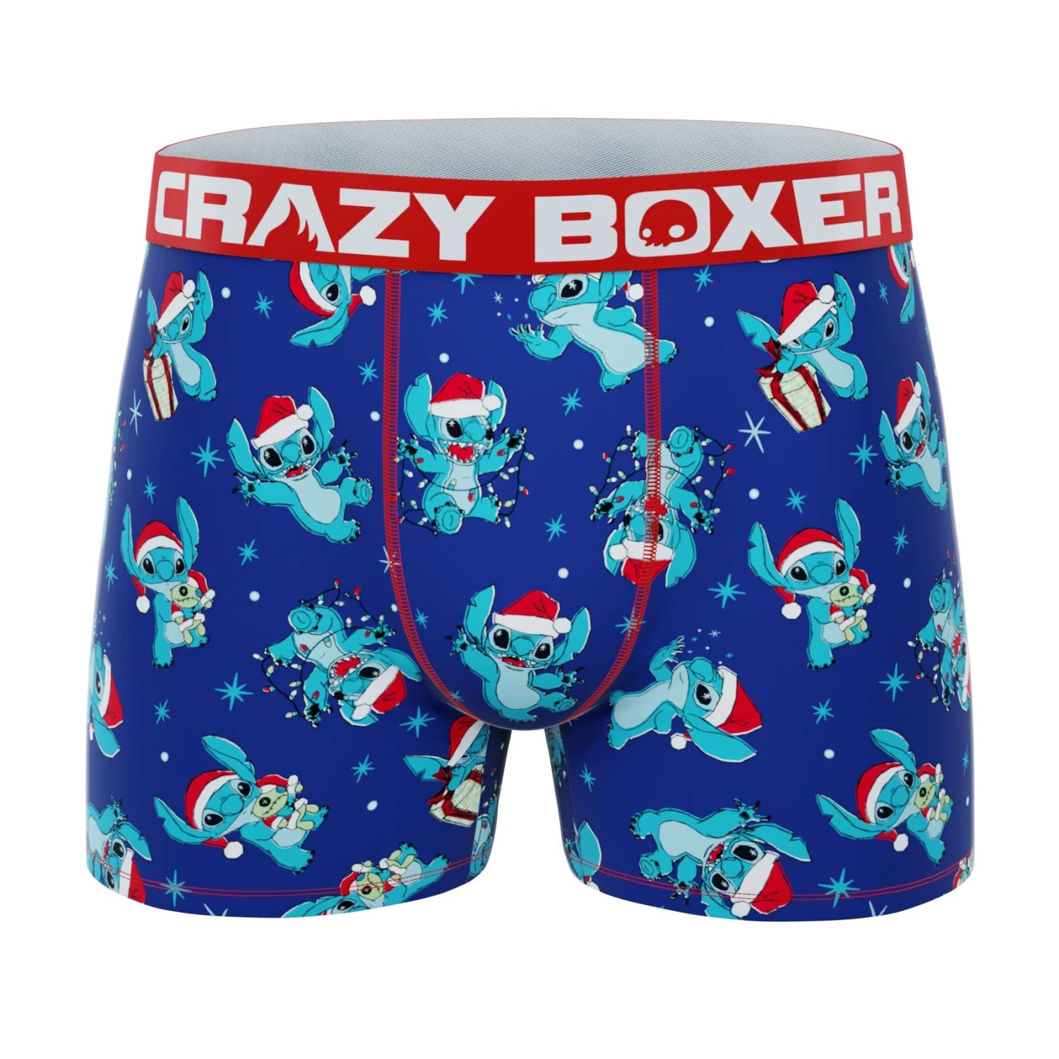 CRAZYBOXER Disney Lilo & Stitch Holidays Men's Boxer Briefs (2 Pack) 6 CRAZYBOXER Disney Lilo & Stitch Holidays Men's Boxer Briefs (2 Pack) - Image 4