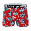 CRAZYBOXER Disney Lilo And Stitch Snow Sled Men's Boxer Briefs 1 CRAZYBOXER Disney Lilo And Stitch Snow Sled Men's Boxer Briefs -Crazyboxer Sales Store CBLIL01SNOW 0