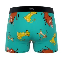CRAZYBOXER Disney Timon & Pumba Men's Boxer Briefs (2 Pack) -Crazyboxer Sales Store CBLIO0107X2A2 5