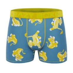 CRAZYBOXER Disney Timon & Pumba Men's Boxer Briefs (2 Pack) -Crazyboxer Sales Store CBLIO0107X2A2 6